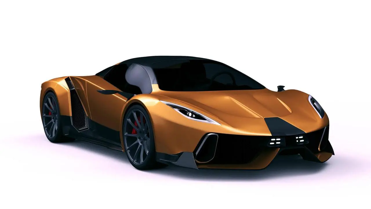 supercar hybrid SP-200 SIN