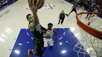 Jayson Tatum mencetak poin tertinggi untuk Boston Celtics (AP Photo/Matt Slocum)