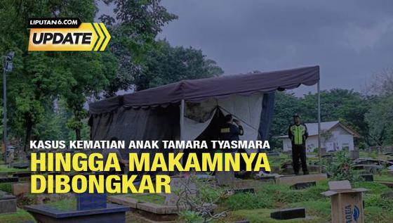 Selidiki Penyebab Kematian, Polisi Bongkar Makam Anak Tamara Tyasmara