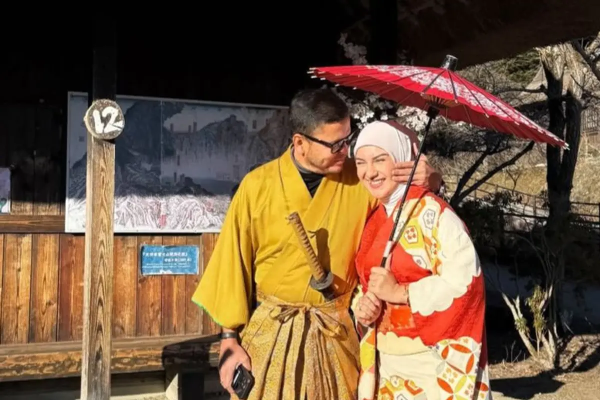 Irish Bella dan Haldy Sabri Liburan Romantis ke Jepang Tanpa Anak (Instagram/@_irishbella_)