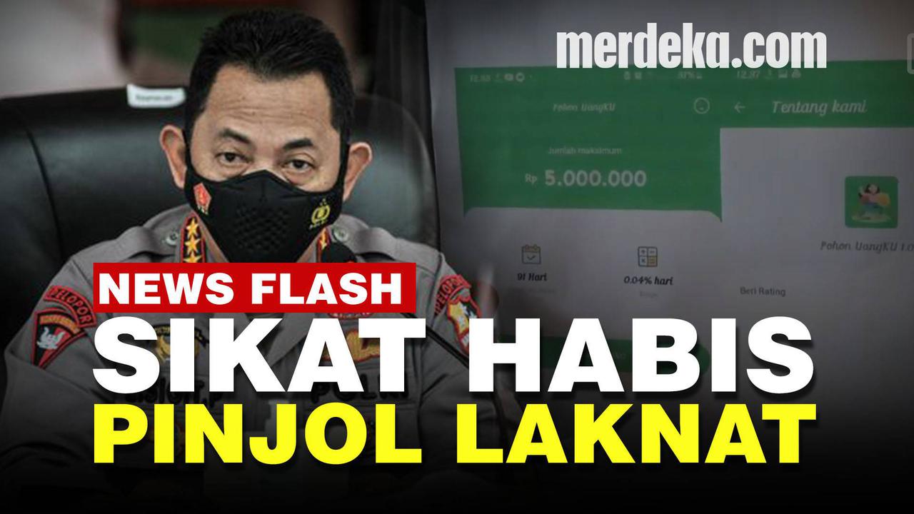 VIDEO: Kapolri Listyo Miris Banyak Nyawa Hilang Akibat Jahatnya Tagihan Pinjol Ilegal