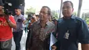 Anggota Pansel Pemilihan Penasihat KPK, Mahfud MD  saat berada di Gedung KPK, Jakarta, Kamis (2/3). Pansel telah menerima sekitar 3.000 pendaftar calon penasihat KPK periode 2017-2022. (Liputan6.com/Helmi Afandi)