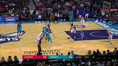 Charlotte Hornets mengalahkan Los Angeles Clippers dengan skor 102-87 dalam lanjutan pertandingan NBA 2017-2018.