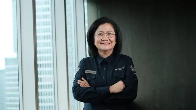 Yeni Anshar selaku Direktur Programming NET