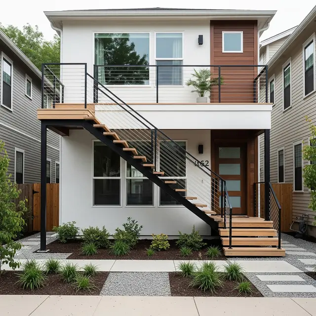 Inspirasi Rumah Minimalis 2 Lantai di Kavling Kecil