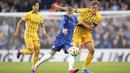 Berkat kemenangan ini Chelsea naik ke peringkat ketiga klasemen sementara EPL dengan raihan 13 poin. Sementara Brighton harus puas turun ke peringkat delapan klasemen sementara EPL dengan raihan sembilan poin. (AP Photo/Kin Cheung)