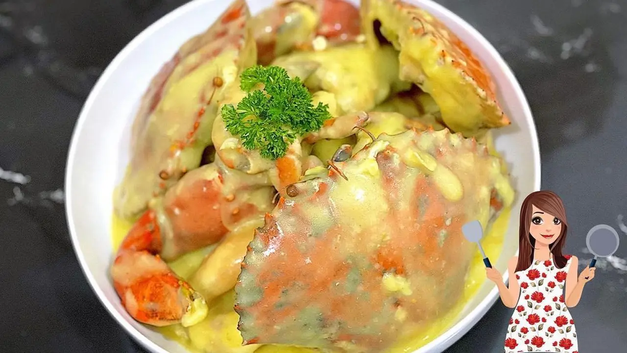 Olahan menu kepiting
