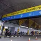 Suasana terminal baru Bandara Sultan Thaha Jambi. (Liputan6.com/B Santoso)