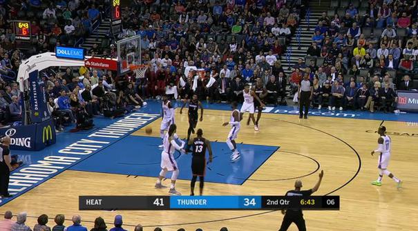 Goran Dragic mencetak skor 26 saat Heat mendapatkan kemenangan atas Thunder 116-107.