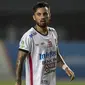 Gelandang Bali United, Stefano Lilipaly, saat tampil melawan Bhayangkara FC pada laga Liga 1 Indonesia di Stadion Patriot, Bekasi, Jumat (29/9/2017). Bhayangkara menang 3-2 atas Bali. (Bola.com/Vitalis Yogi Trisna)