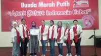 Bunda Merah Putih (BMP) kembali memberikan pencerahan kepada masyakarat terkait pentingnya pencegahan stunting untuk masa depan anak Indonesia yang jauh lebah baik (Istimewa)