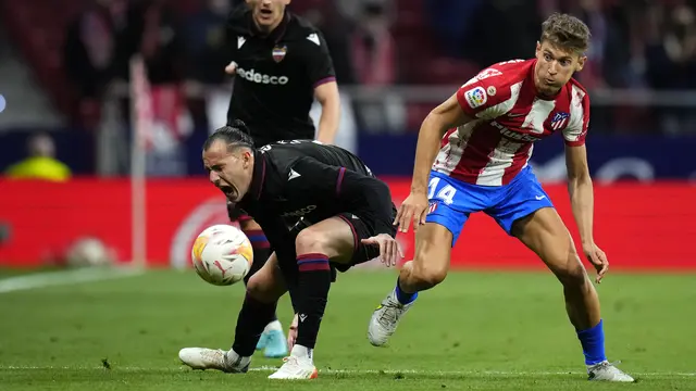 Liga Spanyol Atletico Madrid vs Levante