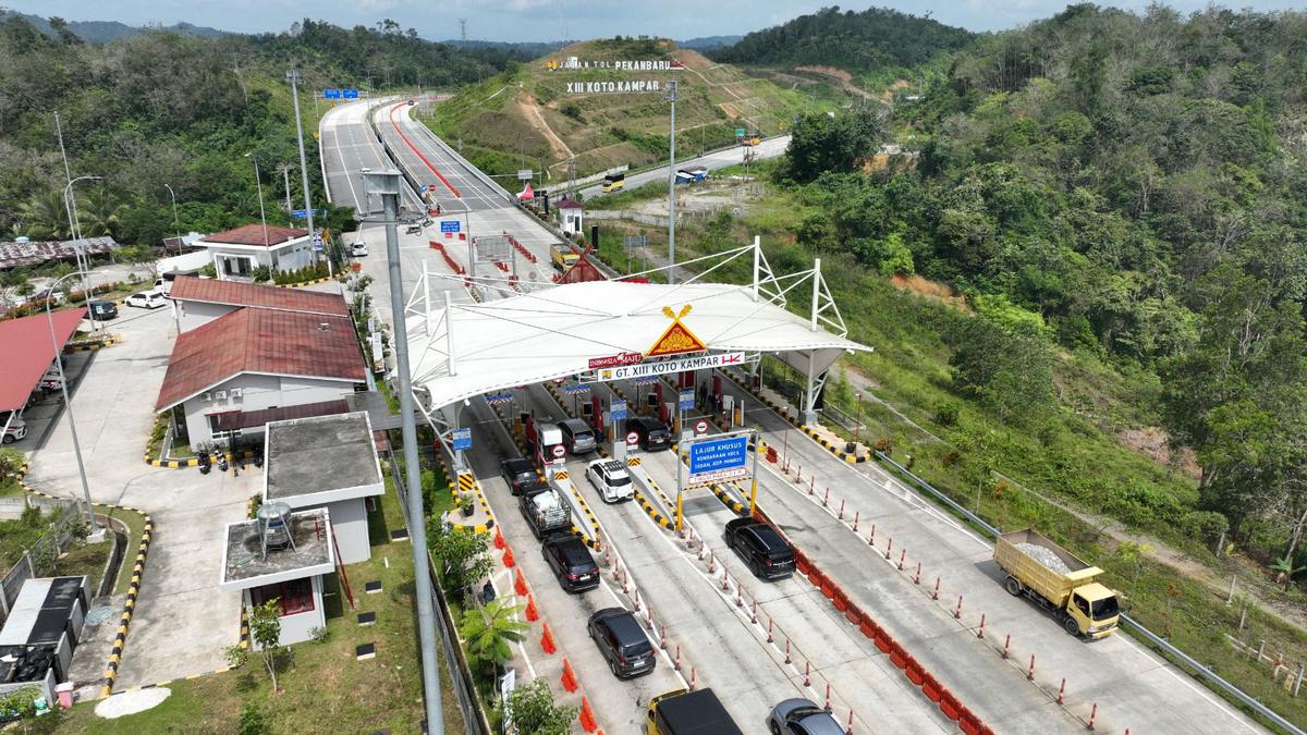 Libur Kenaikan Yesus Kristus, Trafik Tol Trans Sumatera Naik 28 Persen