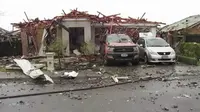 Gas Meledak di Selandia Baru Seperti Gempa Bumi, Menghancurkan Rumah
