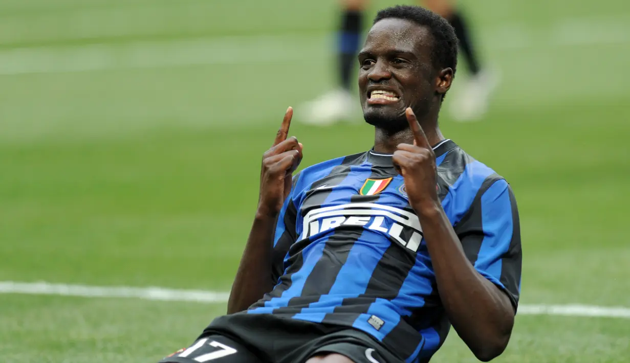 10. McDonald Mariga - Mariga bergabung dengan Inter Milan dari Parma dengan nilai transfer 7,6 juta euro. (AFP/Giuseppe Cacace)