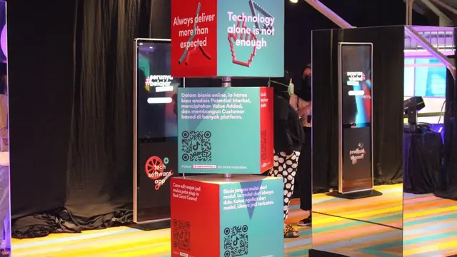 Eksplorasi Kemeriahan #SerunyaBelajar Ada di TikTok, Mampir ke Creative Edu Exhibition Yuk!