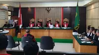 Jaksa KPK mengungkap aliran uang suap pengesahan RAPBD Jambi 2018 senilai Rp 4,5 triliun. (Foto: Istimewa/B Santoso)