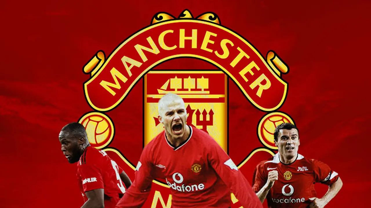 Manchester United - Romelu Lukaku, David Beckham, Roy Keane