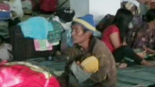 Tinggalkan Rumah, Pengungsi Gunung Sinabung Resah