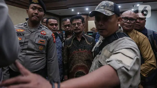 Raut Wajah Syahrul Yasin Limpo usai Divonis 10 Tahun Penjara