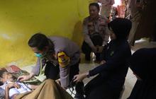Polres Kepulauan Seribu Gelar Pengobatan Gratis Pulau Tidung, Warga Kurang Mampu Tersenyum Sumringah