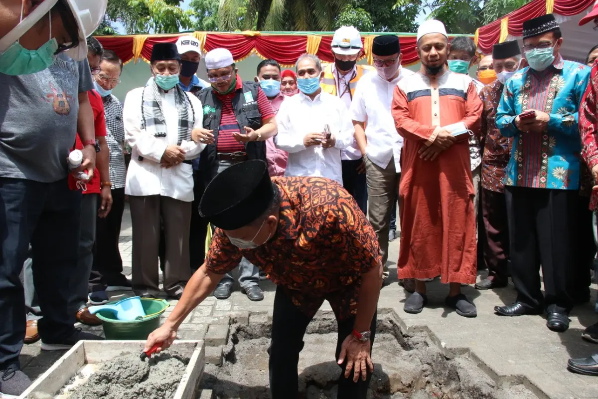 Salah satu kawasan yang bakal dijadikan wisata religi adalah menara Masjid Raya Ahmad Yani Manado, Sulut.