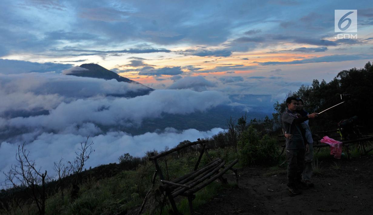 Foto Menjelajahi Keindahan Gunung Sumbing Regional Liputan6 Com