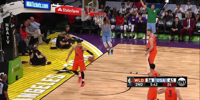 VIDEO : Cuplikan Pertandingan NBA All Star 2018 : Mtn Dew Kickstart Rising Stars