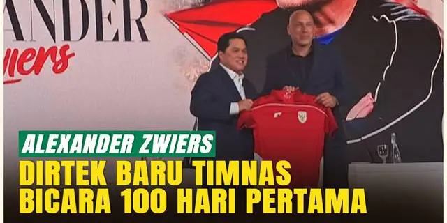 VIDEO: Resmi! Timnas Indonesia Punya Direktur Teknik Baru! Inilah Sosok Alexander Zwiers