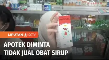 Kementerian Kesehatan menghentikan sementara penggunaan obat sirup atau cair dan menginstruksikan seluruh apotek di Indonesia tidak menjual obat bebas dalam bentuk sirup ke masyarakat. Hal tersebut menyusul kenaikan kasus gangguan ginjal akut pada ba...