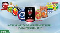Piala Presiden 2017. (Bola.com/Dody Iryawan)