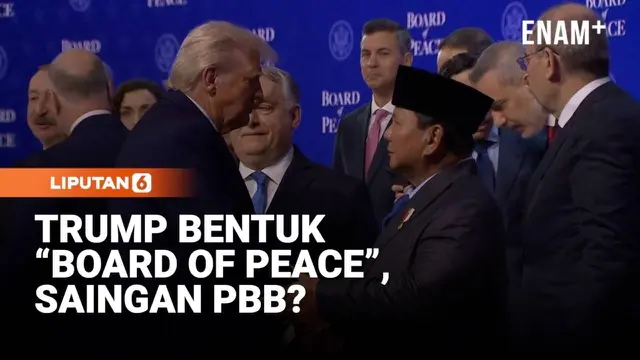 Trump Bentuk "Board of Peace", Klaim Bisa Saingi PBB