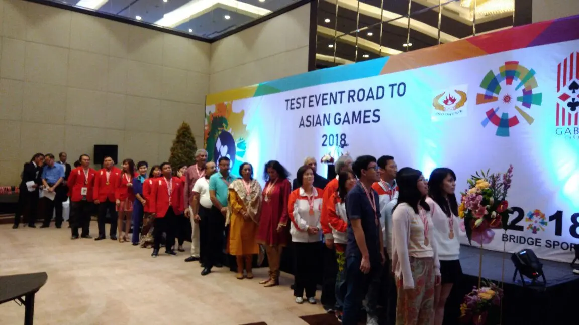 PB GABSI gelar test event bridge jelang Asian Games 2018 (Liputan6.com/Defri Saefullah)