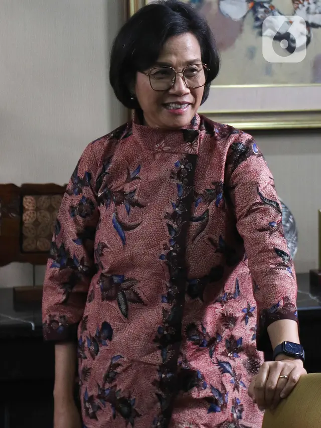 Menteri keuangan Sri Mulyani