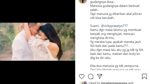 Kalina Ocktaranny - Vicky Prasetyo (Foto: Instagram/@kalinaocktaranny)