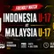 Timnas Indonesia U-17 akan menjalani laga uji coba internasional melawan Malaysia U-17.