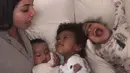Kim dan Kanye sudah miliki tiga anak, yakni North West, Saint West dan Chicago West. (instagram/kimkardashian)