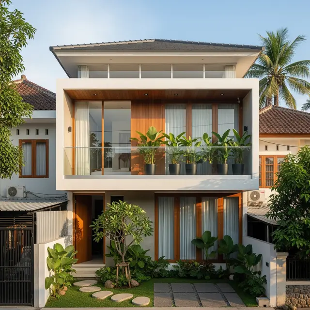 9 Desain Rumah 2 Lantai Minimalis Lahan Sempit, Solusi Cerdas Hunian Modern