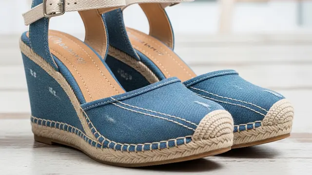 Model Sepatu Wedges Wanita (AI)