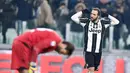 Penyerang Juventus, Gonzalo Higuain turut memanaskan perebutan topskor Serie A dengan kolek 15 gol hingga pekan ke-22. Koleksi gol ini sama dengan milik Dzeko dan Icardi. (EPA/Alessandro Di Marco)