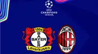 Link Live Streaming Liga Champions: Bayer Leverkusen Vs AC Milan