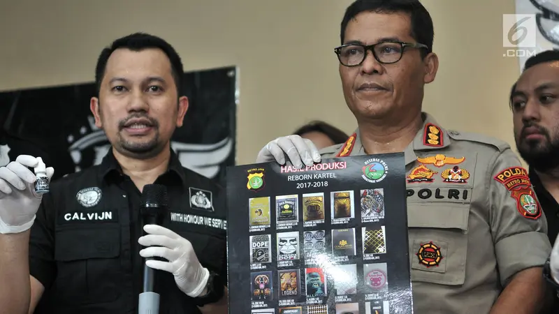 Sindikat Liquid Vape Narkoba, Polisi Kembali Ringkus 5 Tersangka