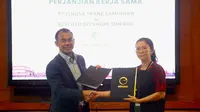 PT Elnusa Trans Samudera (ETSA), menandatangani nota kesepahaman (MoU) strategis dengan PT Keyfield Offshore. (Dok ELSA)