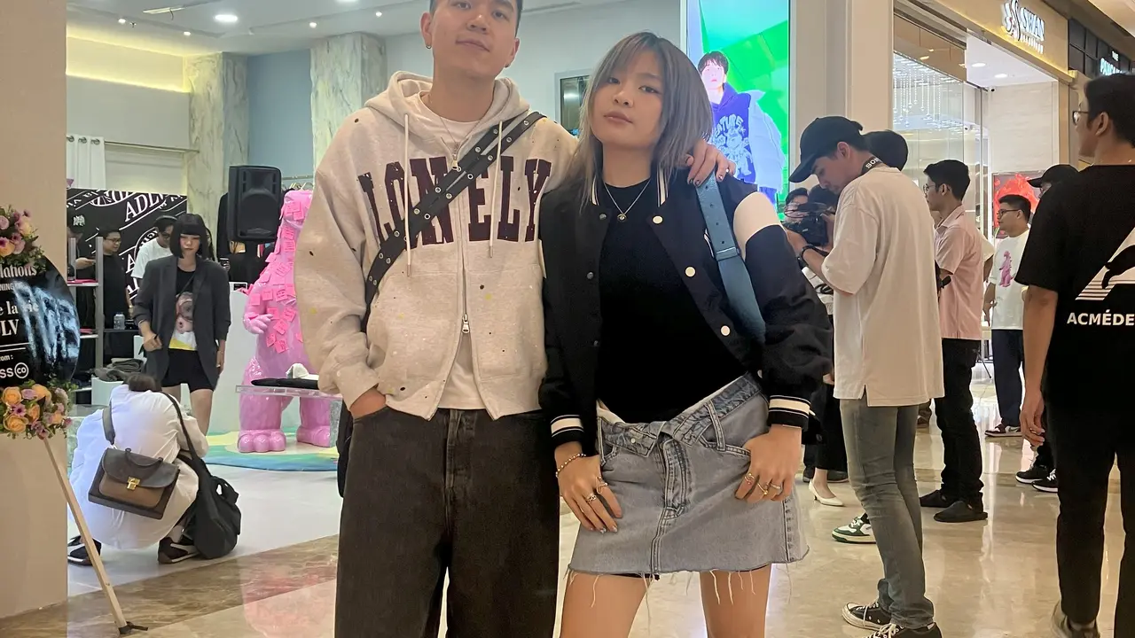 TikTokers Fashion Lystia Novilda dan Kent Hadi (Istimewa)