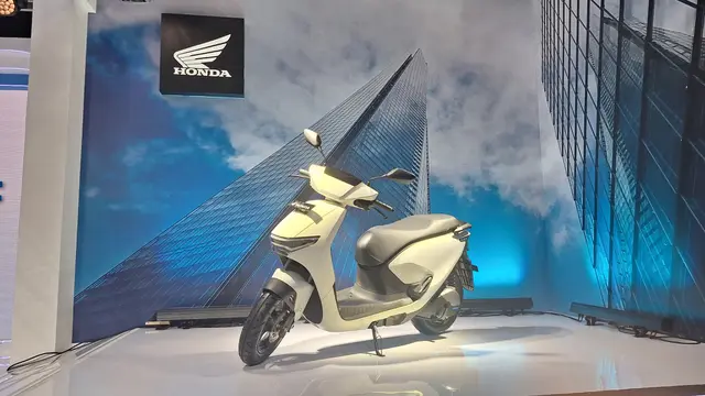 Tampilan Honda CUV e: yang lebih segar dan modern (Arief A/Liputan6.com)