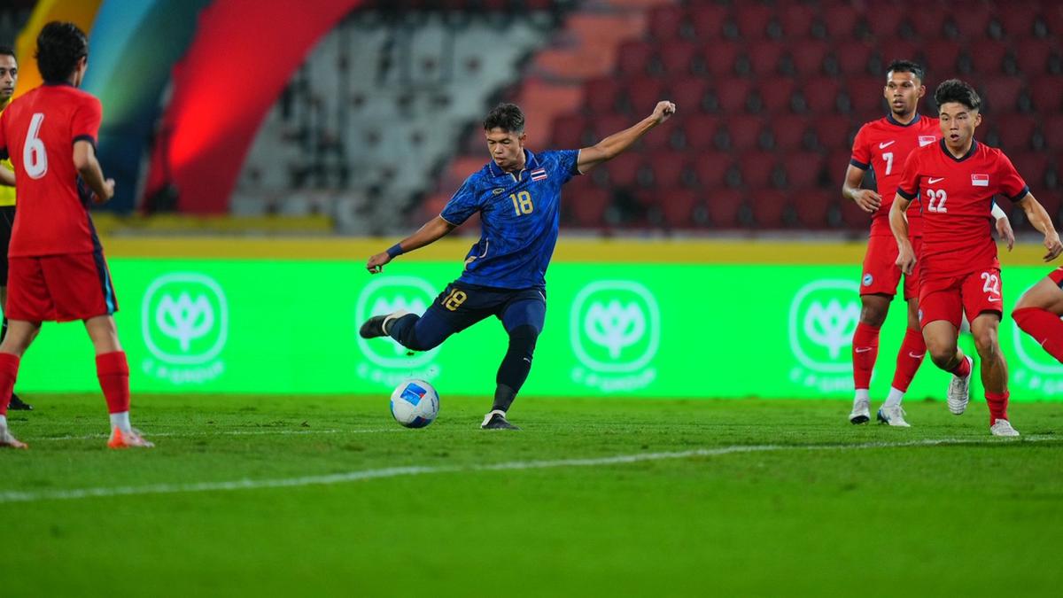 Hasil SEA Games 2025: Singapura Tak Kuasa Tahan Laju Thailand ke Semifinal