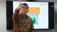 Dosen Ukrida, Hery Winoto, memberikan training bertema 'Service Excellent–Brand Image' di Kampus Akademi Televisi Indonesia (ATVI). Dok: ATVI