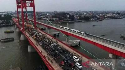 LRT Sumsel Tambah 96 Perjalanan Setiap Sabtu Agustus 2026 Dukung Car Free Night Palembang