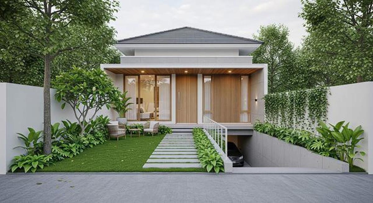 Inspirasi 7 Model Rumah Mungil Tapi Punya Garasi Muat Mobil, Solusi Lahan Terbatas