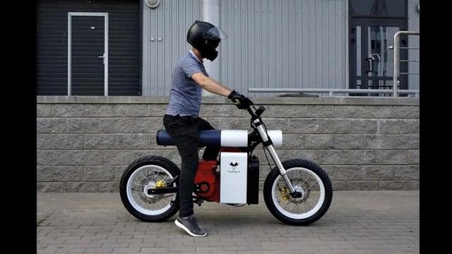 motor listrik ini punya desain unik